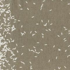 Mochi by Rashida Coleman-Hale Scattered Natural Cotton/Linen Canvas Home Decor