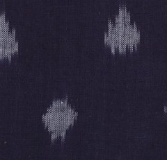 Indigo Crossing Ikat Indigo Dot