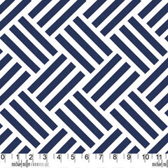 Michael Miller Bekko Parquet Navy 55/56"