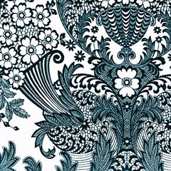 Paradise Lace Black Oilcloth
