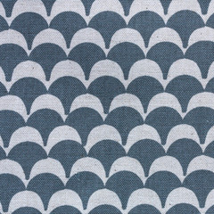 Stamped by Ellen Luckett Baker for Kokka Scallops Grey