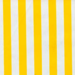 Yellow and White Stripes Oilcloth