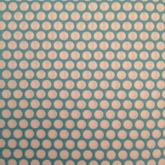 Kei Honeycomb Dot White and Aqua