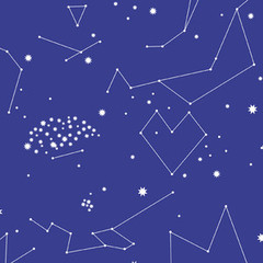 Constellations by Lizzy House Charts Navy