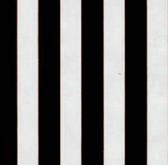 Black and White Stripes Oilcloth