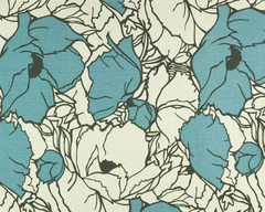 Cottage Silhouette Blue