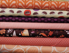 Outfoxed Purple, Coral and Orange Precut Bundle