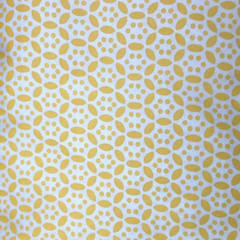 Plover Organics Yellow Circle Dots 112"