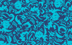 Lark Ivy Bloom Cobalt