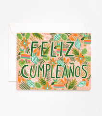 Rifle Paper Co. Feliz Cumpleanos Card