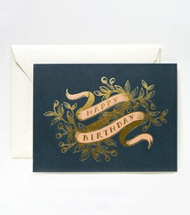 Rifle Paper Co. Foil Banner Brithday Card