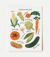 Rifle Paper Co. Garden Vegetables Card