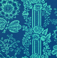 Happy Land Candice Midnight (Laminated Cotton)