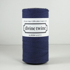 Navy Solid Divine Twine