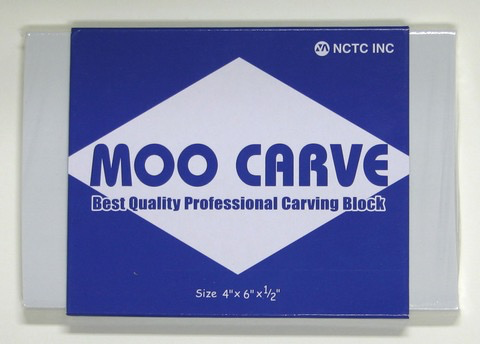 Moo Carve Block 4x6 .5”