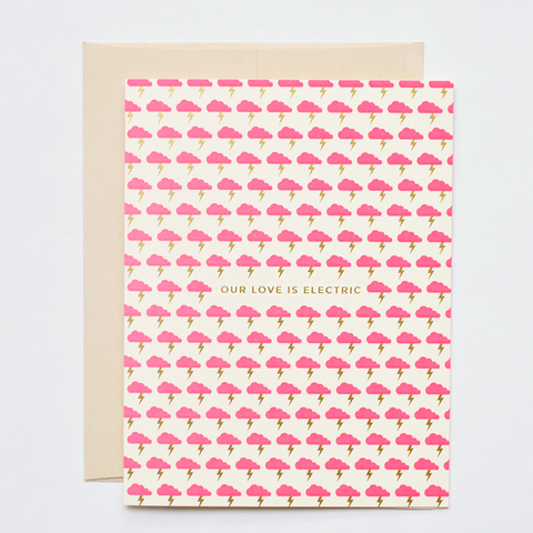 Hello Lucky Electric Love Card