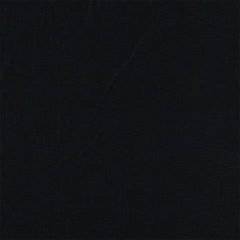 Solid Cotton Voile Black 60”