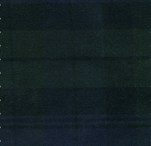 TexWax 100% Cotton Black Watch Plaid Waxed Canvas 6.25 oz 59”