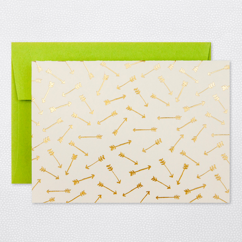 Hello Lucky Arrows Card