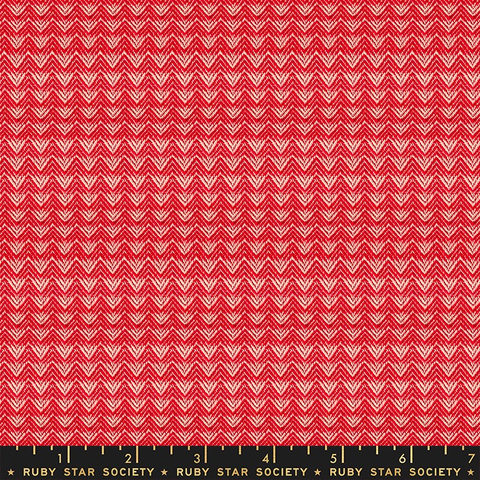 Alexia Abegg for Ruby Star Society Warp & Weft Mountain Warm Red