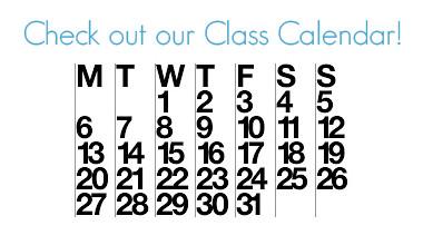 Class calendar